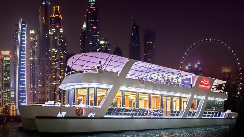 Luxury Dubai Marina Dinner Cruise with Live Music - Image 2